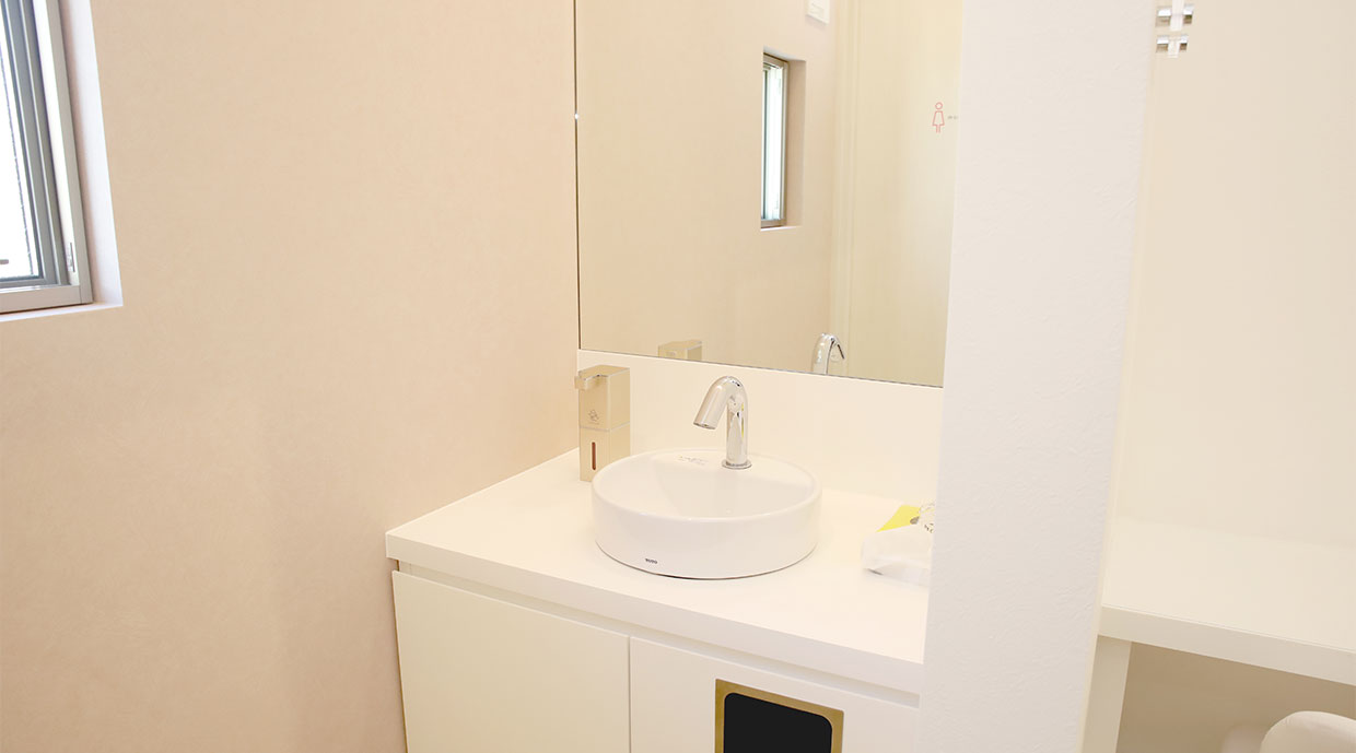 院内紹介06_パウダーコーナー